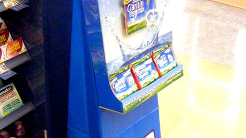 Claritin Liqui-Gels Shipper