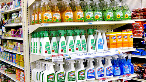 Kmart Clorox, Advil Rebate Endcap