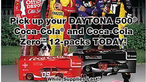 Kroger Coke Zero Daytona 500 Feature