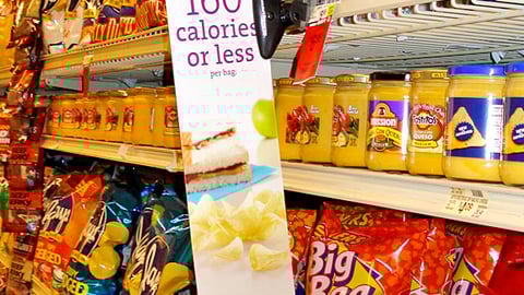 Frito-Lay '160 Calories' Aisle Violator