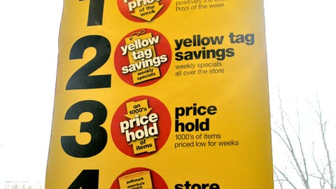 Pathmark '4 Ways to Save' Poster