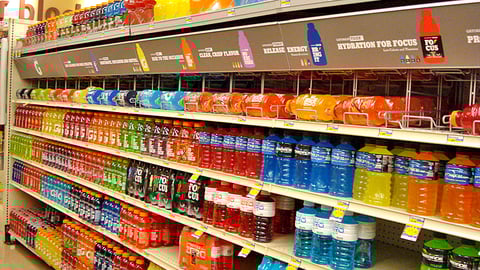 Gatorade Jewel-Osco In-Line Display