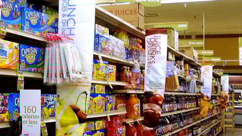 Jewel-Osco Juice Aisle Violators