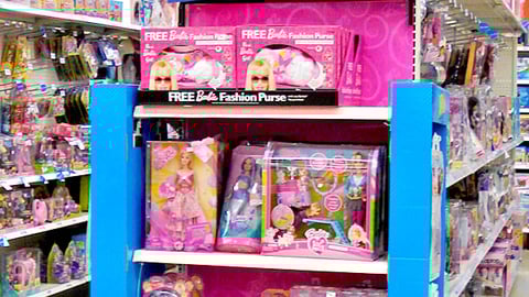 Barbie 50th Birthday Kmart Endcap