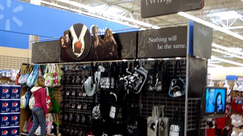 Walmart 'Twilight' Merchandise Gondola