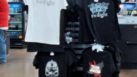 Walmart 'Twilight' T-Shirt Rack