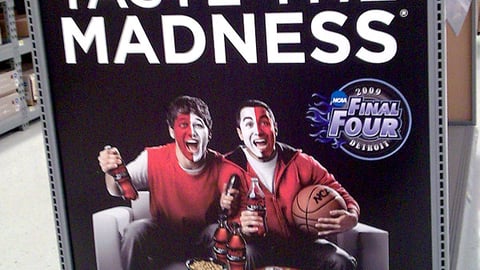 Coke Final Four Walmart Side Panel