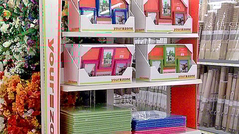 Walmart Your Zone Picture Frame Endcap