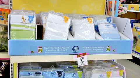 Gerber Kmart Rebate Shelf Tray