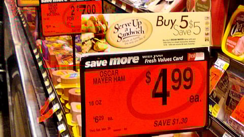 Kraft Safeway Sandwich Rebate Signs