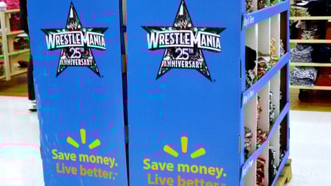Walmart 'WrestleMania' T-Shirt Pallet
