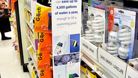 Safeway Bright Green Aisle Violators