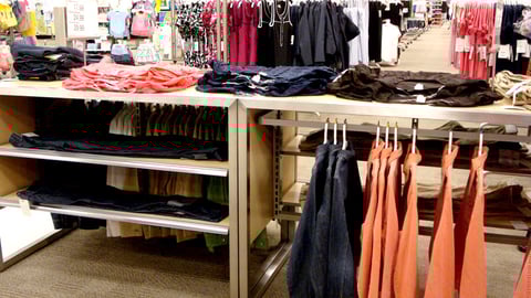 Target Apparel Gondola