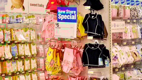 Target 'New Store Special' Baby Endcap
