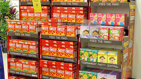 Cheez-It ESPN Final Four Floorstands