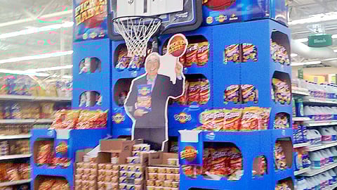 Walmart Doritos 'Game Time' Endcap