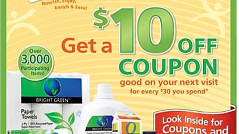 Dominick's 'Living Well' Circular Cover