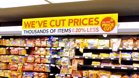 Jewel-Osco 'Big Relief Price Cut' Header