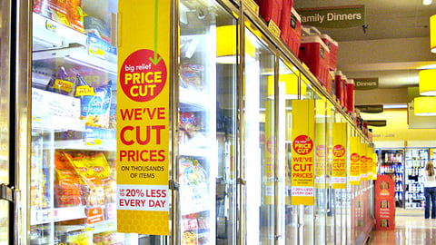 Jewel-Osco 'Big Relief Price Cut' Violators