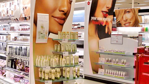 Target Beauty Endcaps