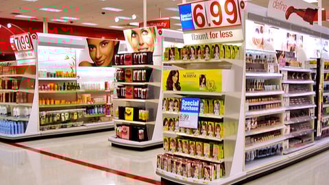 Target Beauty Department