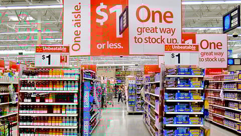 Walmart '$1 or Less' Aisle 
