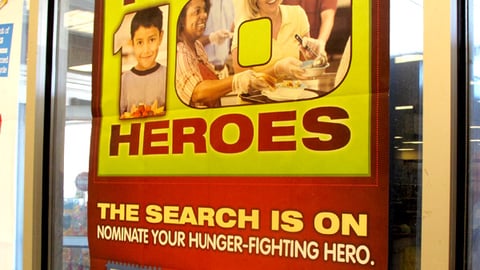 ShopRite '10 Heroes' Window Poster