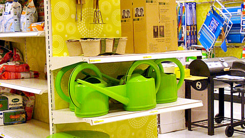 Target MIO Gardening Supplies Endcap