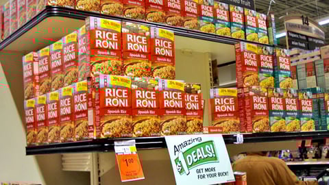 Dominick's '$1 Deals' Shelf Sign