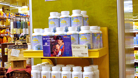 Rainbow Light Vitamin Angels Display Rack