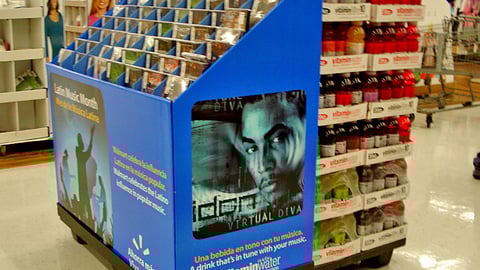 Vitaminwater Walmart 'Latin Music Month' Pallet