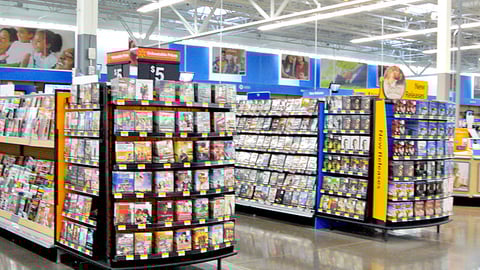 Walmart DVD Endcaps