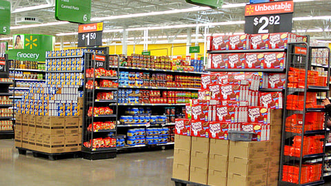 Walmart High-Capacity Endcaps