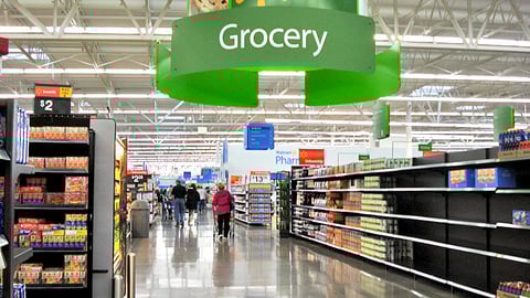 Walmart Grocery Aisle