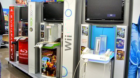 Walmart Videogame Demo Stations