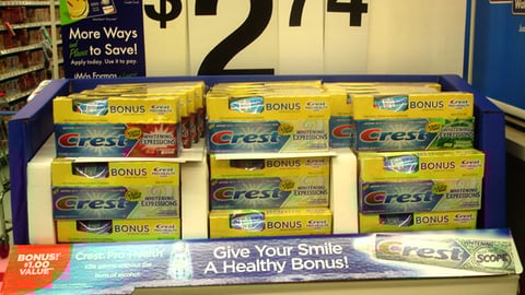 Crest Bonus Pack Shelf Tray