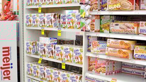Meijer Entenmann's Bake Shop In-Line Display