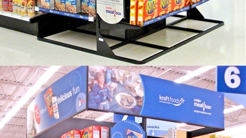 Meijer Kraft Mealbox Endcap