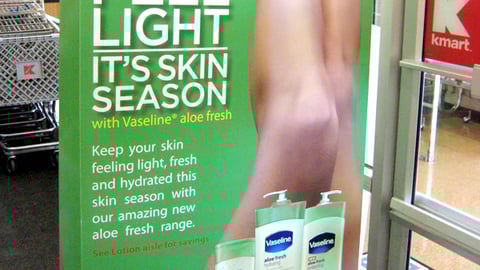 Vaseline Kmart Security Pedestal Wrap