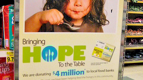 Kroger 'Bringing Hope to the Table' Stanchion