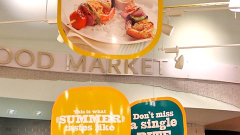 Whole Foods 'Summer Tastes Like' Ceiling Mobile