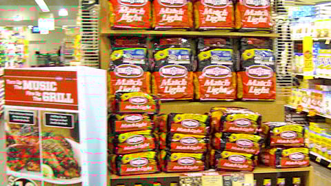 Albertsons Clorox Grilling Endcap