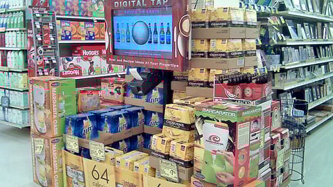 Jewel-Osco Digital Tap Touchscreen Display