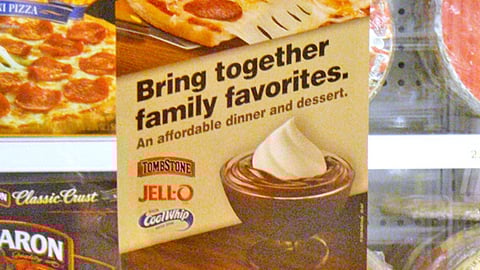 Kraft 'Family Favorites' Target Cooler Cling