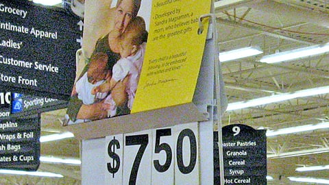 Walmart Wishes and Kisses Baby Clothes Header