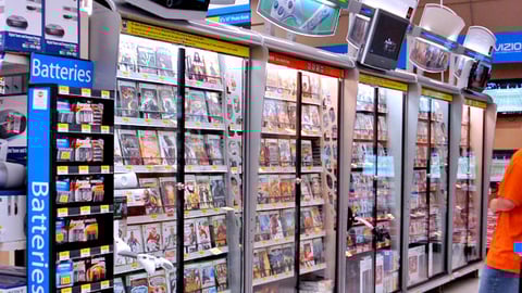 Walmart Xbox, PlayStation Display Cases