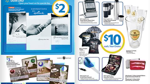 Walmart Father's Day Circular Spread