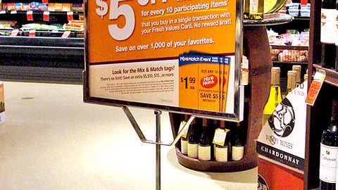 Safeway 'Mix & Match' Stanchion