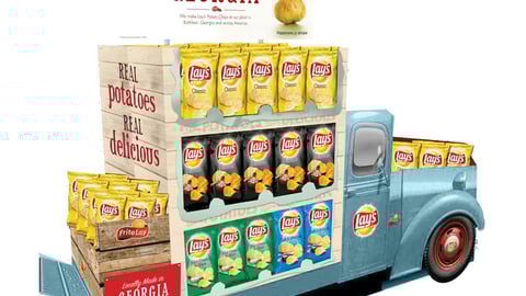 Lay's Local Georgia Pallet Display