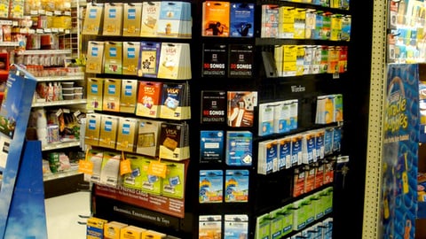 Winn-Dixie Gift Card Endcap